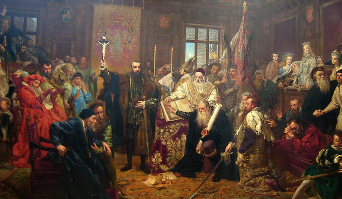 Unia lubelska, obraz Jana Matejki z 1869 roku