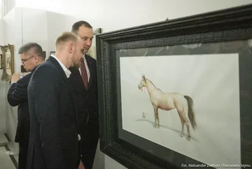 Wystawa prac artystycznych posła PiS Marka Suskiego w Sejmie Wystawa prac artystycznych posła PiS Marka Suskiego w Sejmie, grudzień 2025 r.