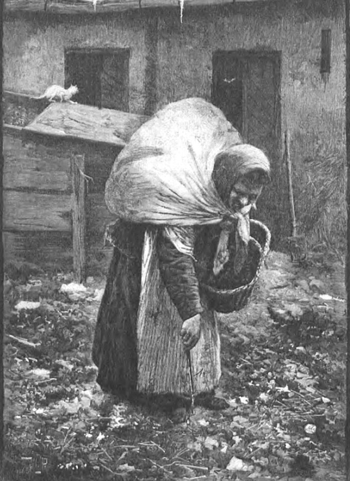 W. Podkowiński, "Śmieciarka" (1885)