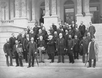 Uczestnicy konferencji waszyngtońskiej, 1884 rok