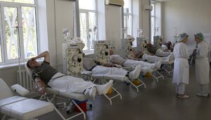 Miniatura: Ukraińcy są zmuszani do oddawania krwi....