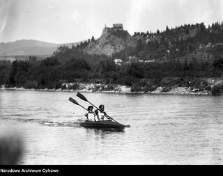 Pierwsze Międzynarodowe Mistrzostwa Polski w Kajakarstwie Górskim na Dunajcu, 1934 rok