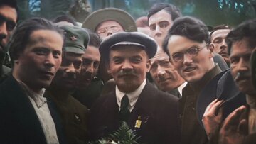 Włodzimierz Lenin i&nbsp;Karol Radek