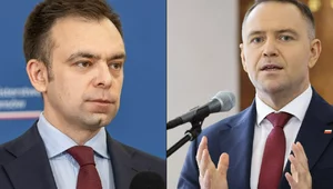 Miniatura: Prezydent Nawrocki na fali. Minister mówi...
