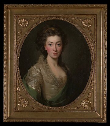Izabela Czartoryska. Portret pędzla Aleksandra Roslina z&nbsp;1774 roku