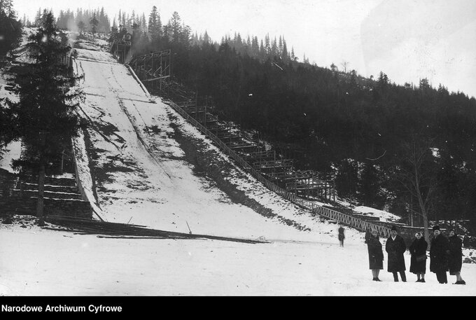 Skocznia "Krokiew", Zakopane, rok 1929