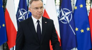 Miniatura: "Sorry, taki mamy klimat". Duda zapytany o...