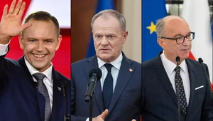 Miniatura: Nawrocki liderem. W nowym sondażu pokonał...