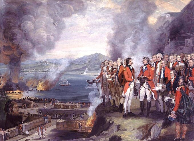 Oblężenie Gibraltaru, mal. George Carter