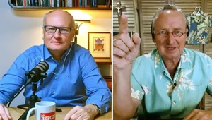 Miniatura: Cejrowski: Grafika z Trumpem w roli Jezusa...