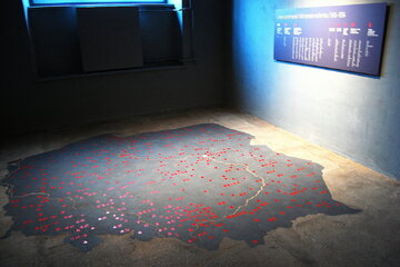 Miejsca represji komunistycznych na mapie Polski 