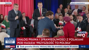 Miniatura: Mocne słowa seniorki na spotkaniu PiS....