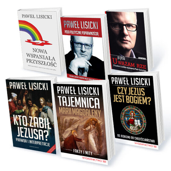 „Paweł Lisicki” – Roczna subskrypcja tygodnika Do Rzeczy + Historia Do Rzeczy z 6 ebookami „Kto zabił Jezusa?”, „Tajemnica Marii Magdaleny” , „Czy Jezus jest Bogiem?”, „Nowa wspaniała przyszłość”, „Poza polityczną poprawnością”, „Po prostu Uważam Rze”.