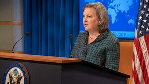 Departament Stanu USA podał trzy warunki złagodzenia sankcji wobec Rosji