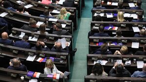 Miniatura: Ostatni dzień posiedzenia Sejmu, wizyta...