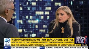 Miniatura: Zaskakująca reakcja dziennikarki TVN24....