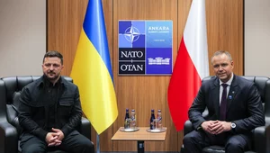 Miniatura: Spotkanie Nawrocki-Zełenski. "Dla mnie to...