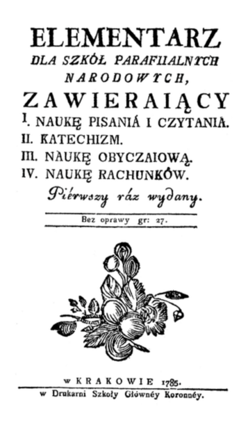 Elementarz. Podręcznik napisany z&nbsp;inicjatwy KEN