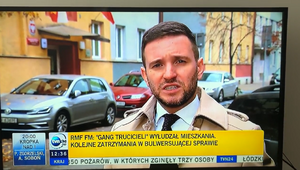 Miniatura: "No nie...". Wpadka na żywo w TVN24