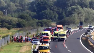 Miniatura: Tragiczny wypadek polskiego autokaru w...