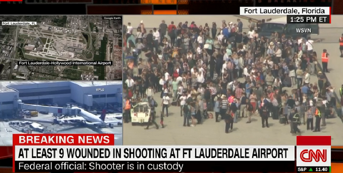 Strzelanina na&nbsp;lotnisku Fort Lauderdale-Hollywood