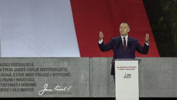 Prezydent Karol Nawrocki na&nbsp;Westerplatte