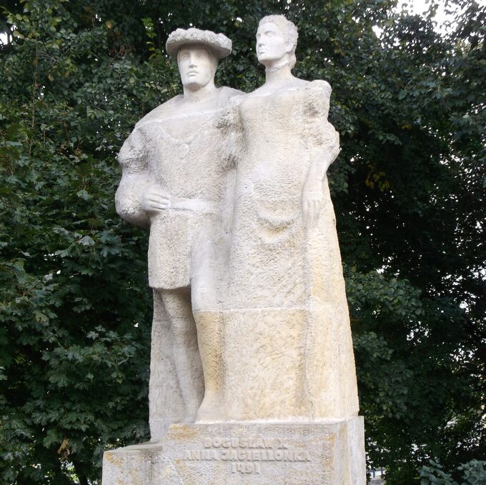 Szczeciński pomnik Bogusława X i Anny Jagiellonki
