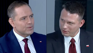 "Kto panu to podpowiedział?". Mentzen zdziwiony apelem Nawrockiego