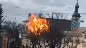 Miniatura: Atak na Lwów. Ucierpiały m.in. zabytkowy...