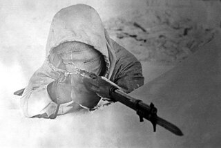 Simo Häyhä, fiński strzelec wyborowy