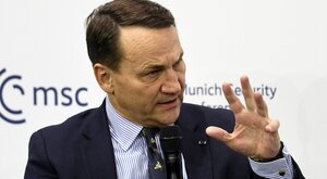 Miniatura: Spięcie Sikorskiego z czeskim ministrem....