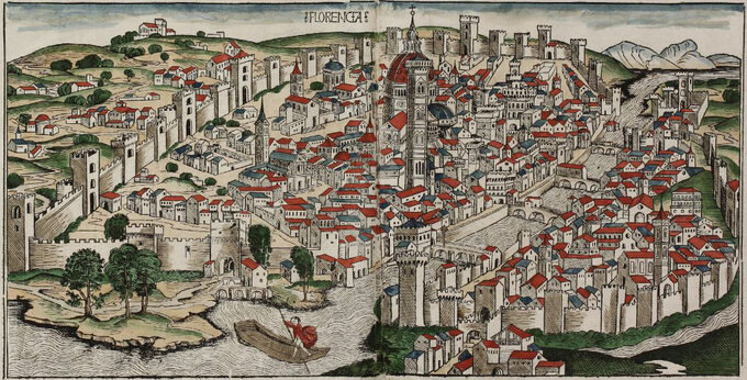 Florencja w 1493 roku