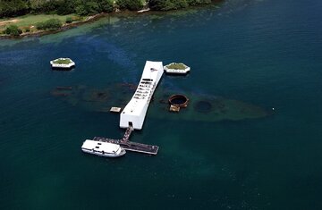 Pawilon muzealny nad wrakiem USS &bdquo;Arizona&rdquo;, Pearl Harbor