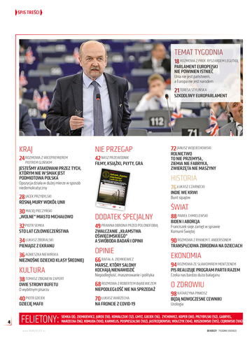 "Do&nbsp;Rzeczy" nr 45. Spis treści