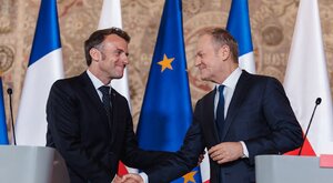 Miniatura: Nie było spotkania Nawrocki-Macron....