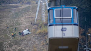 Miniatura: Tragedia w Czechach. Wagonik kolejki...