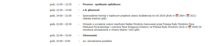 Sejm zajmie się wnioskiem PO o&nbsp;wotum nieufności wobec rządu