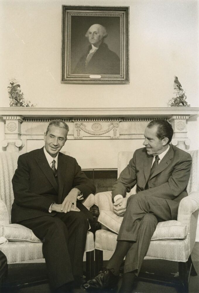 Aldo Moro i Richard Nixon