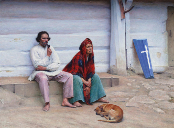 Aleksander Gierymski, Trumna chłopska