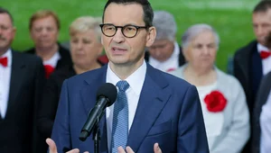 Miniatura: "Plujecie na wszystko". Morawiecki: Do was...