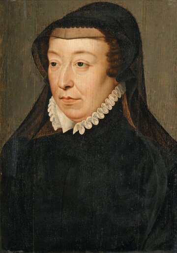 Katarzyna Medycejska, mal. Fran&ccedil;ois Clouet