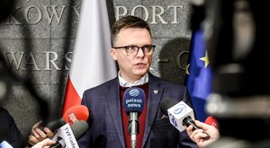 Miniatura: Hołownia: Komisja powinna poczekać na...