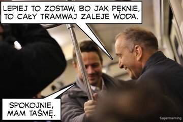 "Książę Rafał wśród ludu" - memy 