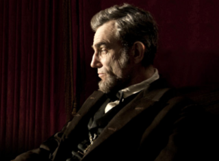 Daniel Day Lewis jako Abraham Lincoln w&nbsp;filmie "Lincoln"