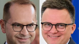 Miniatura: Szczerba uderza w Hołownię: Trzeba się...