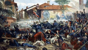 Miniatura: Wielka bitwa Francji z Austrią pod Solferino