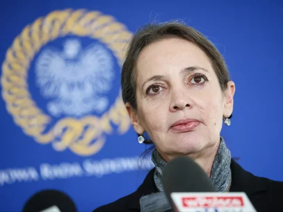 Miniatura: "Śmieszne". Była szefowa KRS reaguje na...