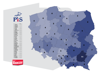 Mandaty dla&nbsp;PiS