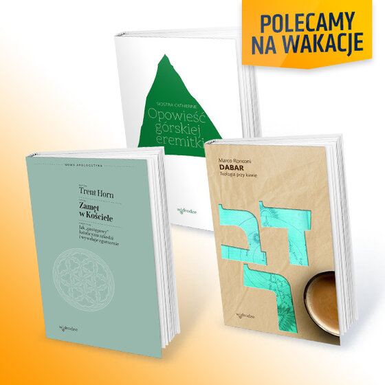 „Wiara, Kościół i Codzienność ”– Roczny pakiet subskrypcji tygodnika Do Rzeczy + Historia Do Rzeczy „Zamęt w Kościele. Jak „postępowy” katolicyzm szkodzi i wywołuje zgorszenie”, „Dabar. Teologia przy kawie”, „Opowieść górskiej eremitki”.