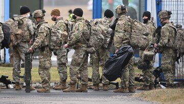 Żołnierze 82. Dywizji Powietrznodesantowej w&nbsp;Polsce